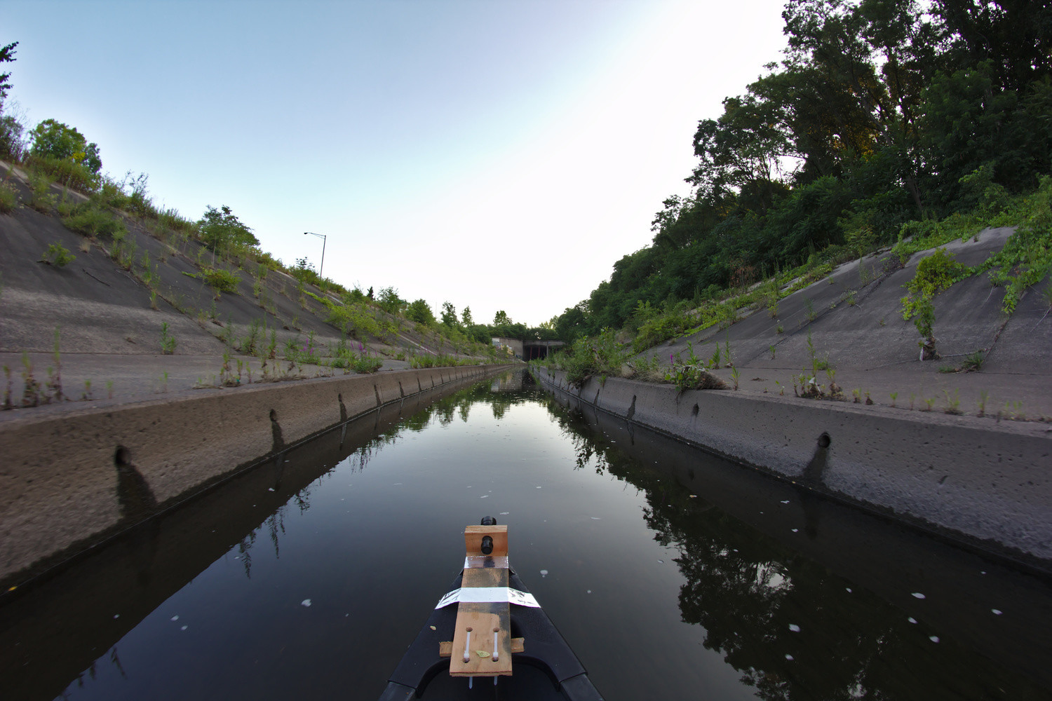 Canoeing the Park River Under Hartford | Matthew Petroff